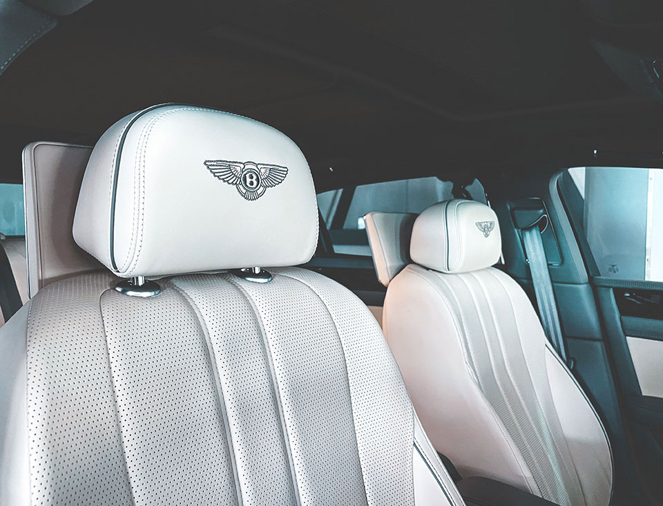 Bentley Innenraum – Mulliner-Ausstattung individuell mitversichert